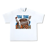 White Tis the season lightning bolt Urban Heavy Tee - HowdyJamesFarm