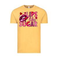 Vintage Mustard Lips like sugar Valentine's Day Vintage Tee - HowdyJamesFarm
