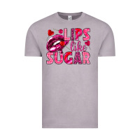 Vintage Zinc Lips like sugar Valentine's Day Vintage Tee - HowdyJamesFarm