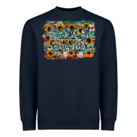 Navy girls mama Heavyweight Sweatshirt - RacoonDesign