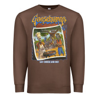 Chestnut R.L. Stine Goosebumps Halloween Say Cheese And Die Premium Sweatshirt - longCreatives