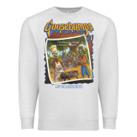 Oatmeal Heather R.L. Stine Goosebumps Halloween Say Cheese And Die Premium Sweatshirt - longCreatives
