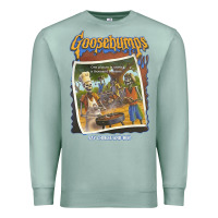 Seafoam R.L. Stine Goosebumps Halloween Say Cheese And Die Premium Sweatshirt - longCreatives