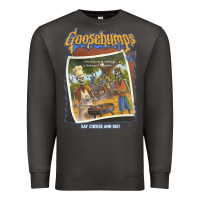 Smoke R.L. Stine Goosebumps Halloween Say Cheese And Die Premium Sweatshirt - longCreatives