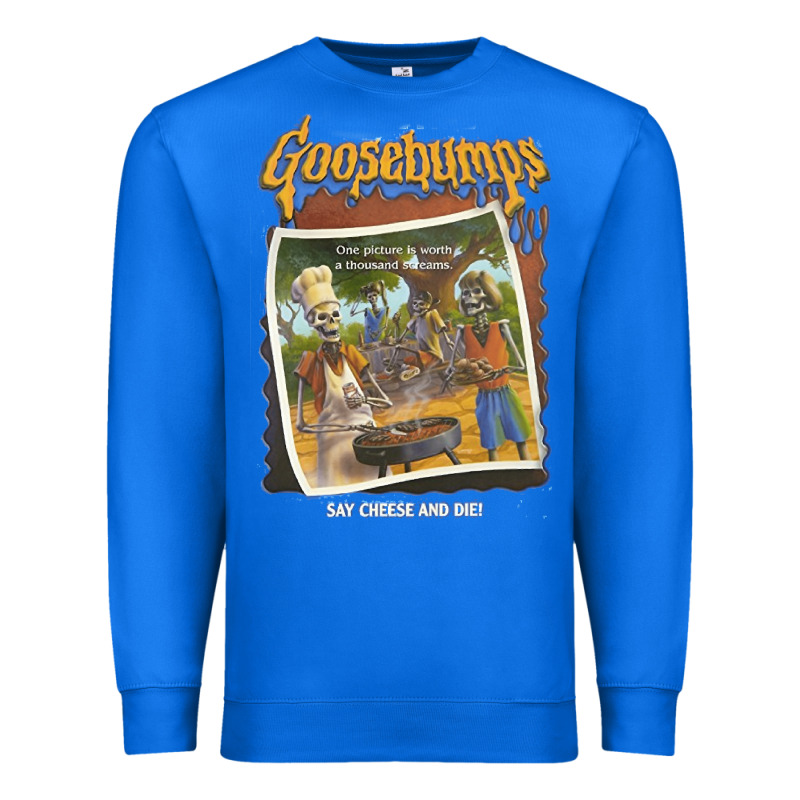 R.l. Stine Goosebumps Halloween Say Cheese And Die Premium Sweatshirt by longCreatives | Teevron