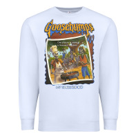 White R.L. Stine Goosebumps Halloween Say Cheese And Die Premium Sweatshirt - longCreatives