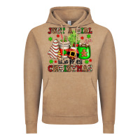 Vintage Coffee just a girl who loves christmas Vintage Hoodie - OliviaCreatesArt