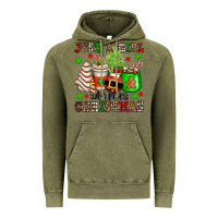 Vintage Olive just a girl who loves christmas Vintage Hoodie - OliviaCreatesArt