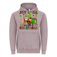 Vintage Zinc just a girl who loves christmas Vintage Hoodie - OliviaCreatesArt