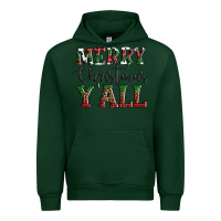 Forest Green merry christmas y'all Urban Hoodie - AdoDesignShop