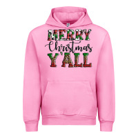 Fuchsia Pink merry christmas y'all Urban Hoodie - AdoDesignShop