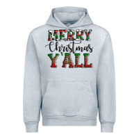 Heather Grey merry christmas y'all Urban Hoodie - AdoDesignShop