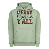 Pigment Oil Green merry christmas y'all Urban Hoodie - AdoDesignShop