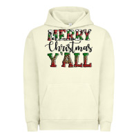 Pigment Pistachio merry christmas y'all Urban Hoodie - AdoDesignShop