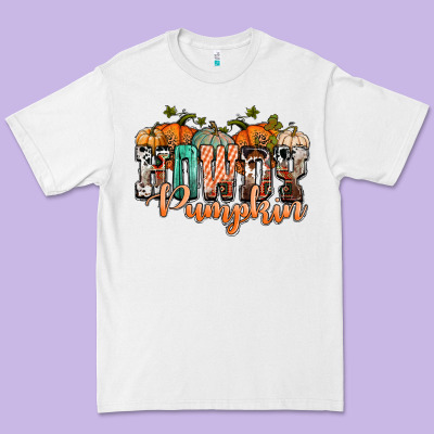 Western Howdy Pumpkin Premium Tee Designed By Nancycooperartshop