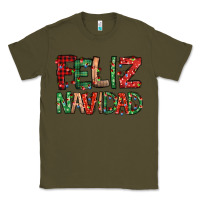 Army Green feliz navidad Spanish christmas Classic Tee - Jasminsmagicworld