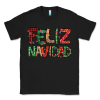 Black feliz navidad Spanish christmas Classic Tee - Jasminsmagicworld