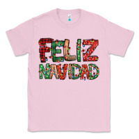 Bubblegum Pink feliz navidad Spanish christmas Classic Tee - Jasminsmagicworld