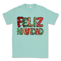 Seafoam feliz navidad Spanish christmas Classic Tee - Jasminsmagicworld