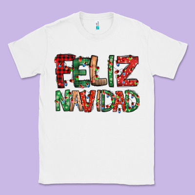 Feliz Navidad Spanish Christmas Classic Tee Designed By Jasminsmagicworld