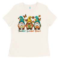 Bone Thankful grateful blessed Ladies Tee - NancyCooperArtShop