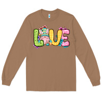Toasted Coconut Easter Day Love Easter gnome Long Sleeve Tee - OliviaCreatesArt