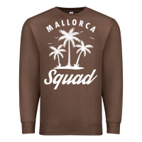 Chestnut Mallorca Squad Beach Summer Surfing Swimming Travel Vacation Premium Sweatshirt - longCreatives
