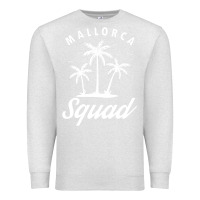 Oatmeal Heather Mallorca Squad Beach Summer Surfing Swimming Travel Vacation Premium Sweatshirt - longCreatives