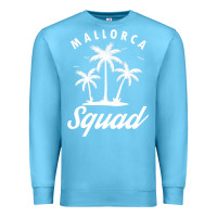 Ocean Blue Mallorca Squad Beach Summer Surfing Swimming Travel Vacation Premium Sweatshirt - longCreatives