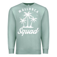Seafoam Mallorca Squad Beach Summer Surfing Swimming Travel Vacation Premium Sweatshirt - longCreatives