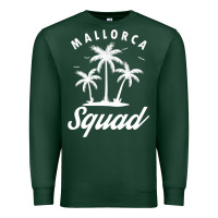 Sports Green Mallorca Squad Beach Summer Surfing Swimming Travel Vacation Premium Sweatshirt - longCreatives
