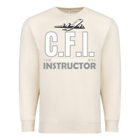Sandshell CFI CFI Certified Flight Pilot Gift CFI Flying Instructor Premium Sweatshirt - longCreatives