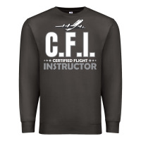Smoke CFI CFI Certified Flight Pilot Gift CFI Flying Instructor Premium Sweatshirt - longCreatives