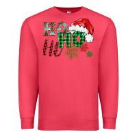 Cardinal ho ho ho christmas Premium Sweatshirt - BarkalooDesign