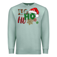 Seafoam ho ho ho christmas Premium Sweatshirt - BarkalooDesign