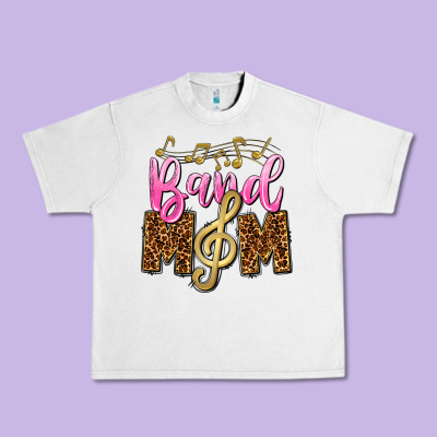 Band Mom Mother's Day Urban Heavy Tee Designed By Cowgirlartshop