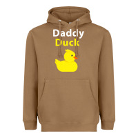 Toasted Coconut Funny Daddy Duck Rubber Duck Heavyweight Hoodie - longCreatives