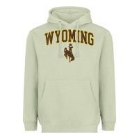 Matcha Womens Wyoming Cowboys Apparel Fan Favorite Arch Heavyweight Hoodie - longCreatives