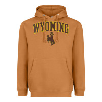 Meerkat Womens Wyoming Cowboys Apparel Fan Favorite Arch Heavyweight Hoodie - longCreatives