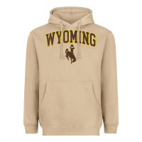 Mushroom Womens Wyoming Cowboys Apparel Fan Favorite Arch Heavyweight Hoodie - longCreatives
