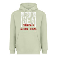 Matcha Bering Sea Fisherman second to none dutch harbor Alaska Heavyweight Hoodie - longCreatives