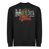 Black mama vibes Heavyweight Sweatshirt - RacoonDesign