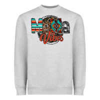 Heather Grey mama vibes Heavyweight Sweatshirt - RacoonDesign