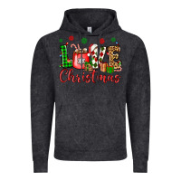 Vintage Black love christmas Vintage Hoodie - OliviaCreatesArt