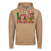 Vintage Coffee love christmas Vintage Hoodie - OliviaCreatesArt