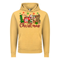Vintage Mustard love christmas Vintage Hoodie - OliviaCreatesArt