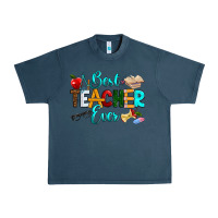 Midnight Navy best teacher ever Urban Heavy Tee - RanaPortraitStore