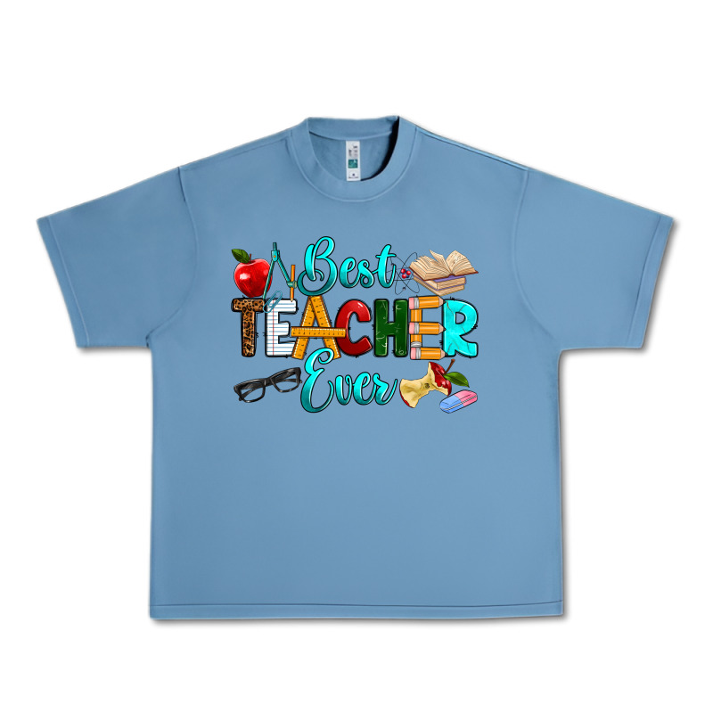 Best Teacher Ever Urban Heavy Tee by RanaPortraitStore | Teevron