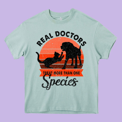 Treat More Than One Species Heavy Core Tee Designed By Bettercallsaul