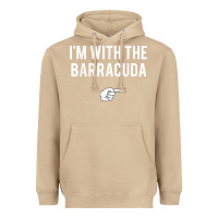 Mushroom I_m With Barracuda Halloween Costume Party Matching Heavyweight Hoodie - longCreatives